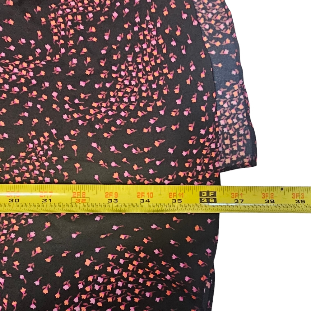 Kate Spade Meadow Wrap Floral Print Dress Size 10 - Picture 14 of 15